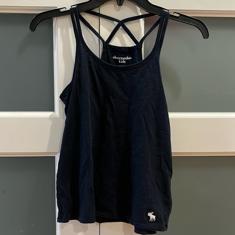 Abercrombie Kids size 11/12 navy tank